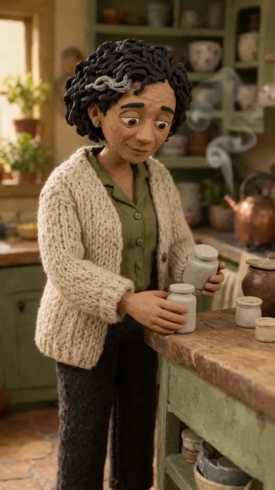 A claymation ad the skill made for AG1