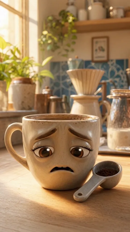 A 3D animated ad the skill made for Blue Tokai